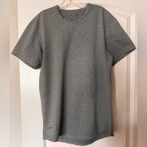Men's Short-Sleeve Crewneck T-Shirt - Gray Stripe